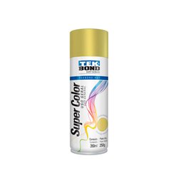 Tinta spray uso geral tekbond 350ml dourado