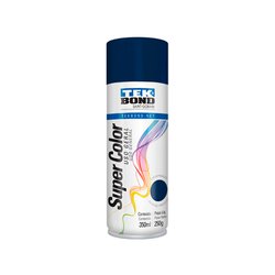 Tinta spray uso geral tekbond 350ml azul escuro