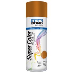 Tinta spray metalico tekbond 350ml cobre
