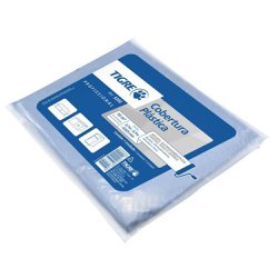 Cobertura plastica tigre transparente 0,02mm - 2,7 x 3,70