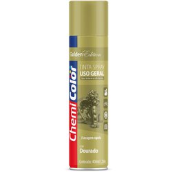 Tinta spray uso geral chemicolor 400ml dourado - 094