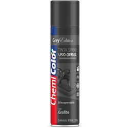 Tinta spray uso geral chemicolor 400ml grafite - 093