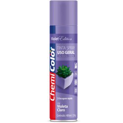 Tinta spray uso geral chemicolor 400ml violeta claro - 201