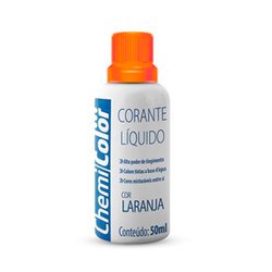 Corante liquido chemicolor 50ml - laranja