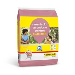 Argamassa quartzolit acii varandas e quintais com 20kg