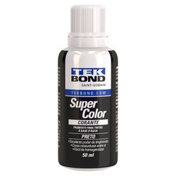 Corante liquido tekbond 50ml - preto