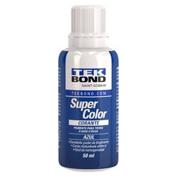 Corante liquido tekbond 50ml - azul