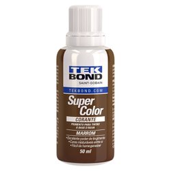 Corante liquido tekbond 50ml - marrom