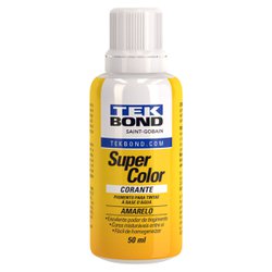 Corante liquido tekbond 50ml - amarelo