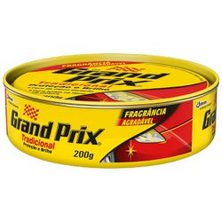 Cera automotiva em pasta grand prix 200g protecao e brilho