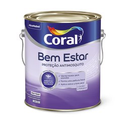 Coral bem estar protecao anti-mosquito incolor fosco 3,6l