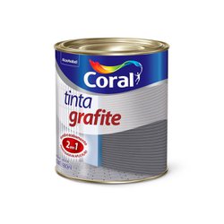 Tinta grafite coral cinza escuro 1/4