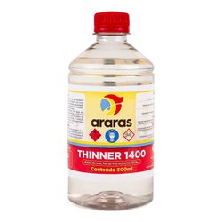 Thinner para pintura araras 1400 500ml
