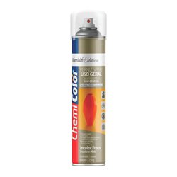 Verniz spray uso geral chemicolor 400ml incolor fosco - 490