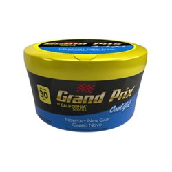 Aromatizador automotivo grand prix em gel - carro novo