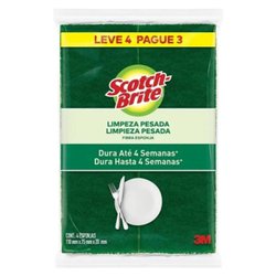 Esponja de multiuso 3m scotch - leve 4 pague 3
