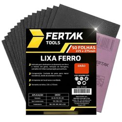 Lixa para ferro fertak com 50 grao 40