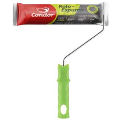 Rolo de poliester cinza condor 15cm com cabo - 8094