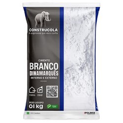 Cimento comum construcola branco