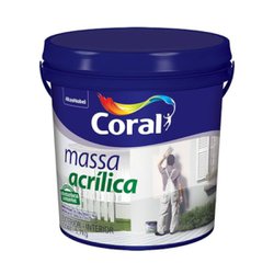 Massa para pintura coral acrilica - galao