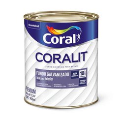 Coralit fundo galvanizado 1/4 branco