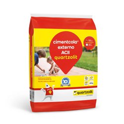 Argamassa quartzolit acii externo cinza com 20kg