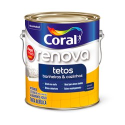 Renova tetos coral branco 3,6l