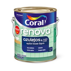 Renova azulejos coral branco acetinado 3,6l