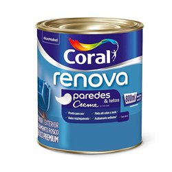 Renova paredes coral branco fosco 800ml