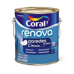 Renova paredes coral areia fosco 3,2l