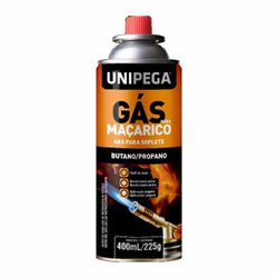 Gas para macarico e fogareiro unipega 400ml