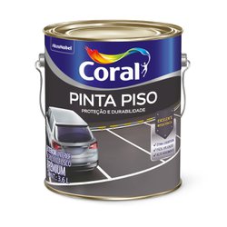 Pinta piso coral gl cinza escuro