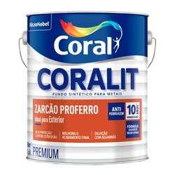 Zarcao proferro coralit laranja 3,6l
