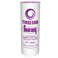 Corante em po guarany 40g - vinho