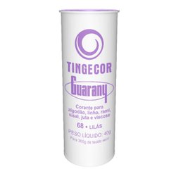 Corante em po guarany 40g - lilas