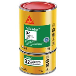 Adesivo epoxi sikadur cinza 1kg 32