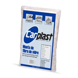 Manta fibra de vidro carplast 1,40 x 0,50m - ca049