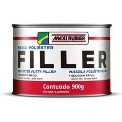 Massa poliester maxi rubber filler 900g - 1mg030
