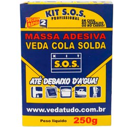 Vedatudo kit sos 250g secagem rapida