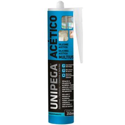 Silicone acetico unipega incolor 250ml