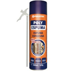 Espuma expansiva pulvitec 500ml/320g