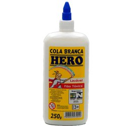 Cola branca hero 250g