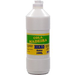 Cola para madeira hero 1kg