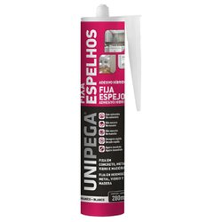 Fixa espelho unipega branco 280ml/400g