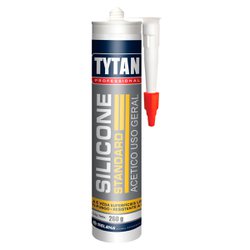 Silicone acetico tytan branco 260g