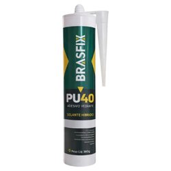 Selante pu 40 brasfix preto 360g