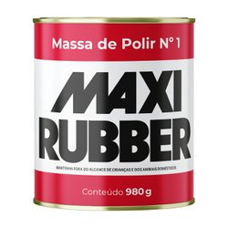 Massa para polir maxirubber n1 980g