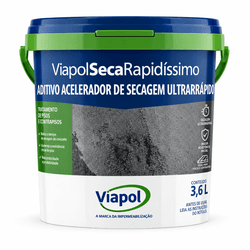 Aditivo para concreto viapolseca ultrarrapido galao 3,6kg