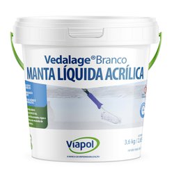 Vedalage manta liquida acrilica viapol areas externas gl 3,6kg branco