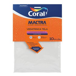 Tela vedatrinca mactra branca 10cm x 3m